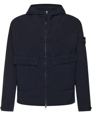 Stone Island Fitness ,Blauw ,Wind Jassen