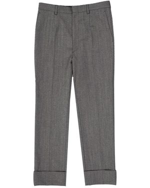 Prada Straight Trousers - Grey