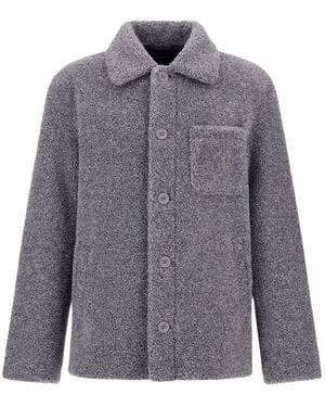 Herno Faux Fur & Shearling Jackets - Gris