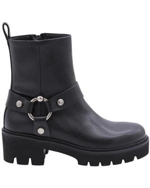 DONNA LEI Heeled Boots - Negro