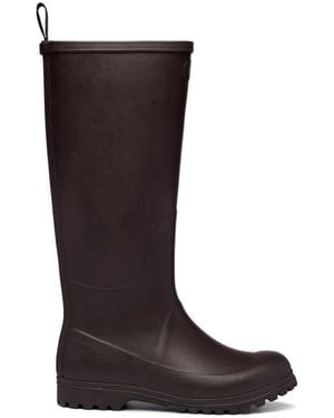 Superga Schoenen ,Bruin ,Katoen 799 Rubberlaarzen