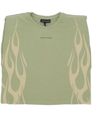 Vision Of Super Sleeveless Tops - Green