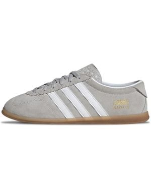 adidas Schoenen ,Grijs ,Leer Gazelle Lo Pro