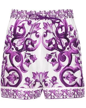 Dolce & Gabbana Short Shorts - Violet