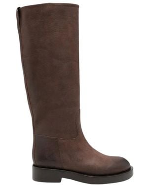 Paris Texas High Boots - Brown