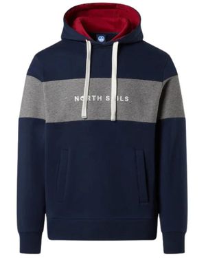 North Sails Hoodies - Blue