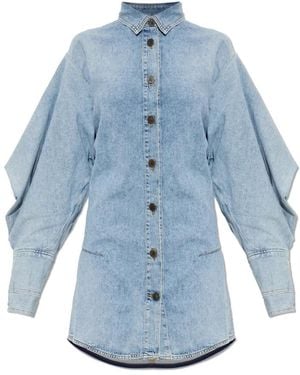 The Attico Shirt Dresses - Blu