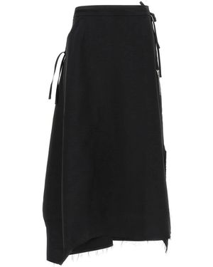 Y-3 Midi Skirts - Black