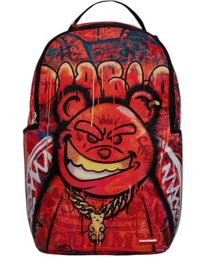 Sprayground Tassen ,Veelkleurig ,Polyester Diablo Rugzak - Rood