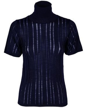 Grifoni Turtlenecks - Blue