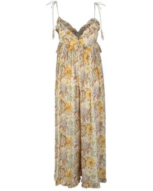 Zimmermann Daylight Jumpsuit - Mettallic