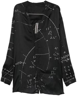 Rick Owens Casual Shirts - Black