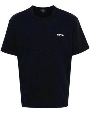 A.P.C. T-Shirts - Zwart
