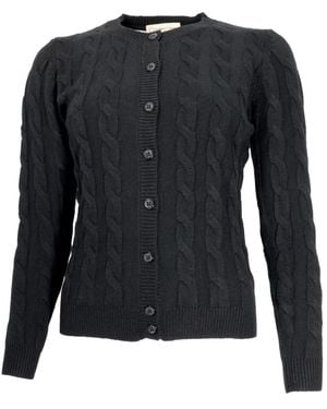 Cashmere Company Knitwear > cardigans - Noir