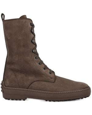 Tod's Schnürstiefel - Braun