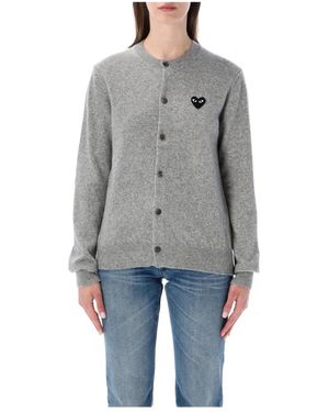 COMME DES GARÇONS PLAY Cardigans - Gris