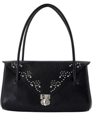 Marni East West Schultertasche - Schwarz