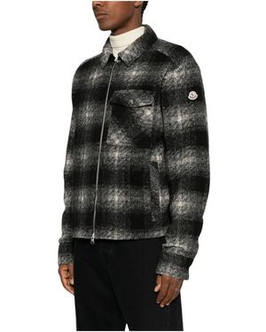 Moncler Jassen ,Veelkleurig ,Lichte Jas - Zwart