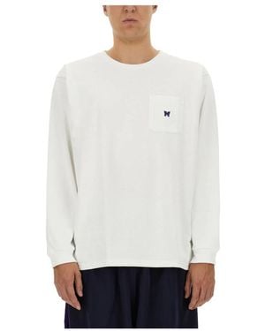 Needles Long Sleeve Tops - Blanco