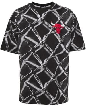 KTZ Nba All Over Print Tee - Schwarz
