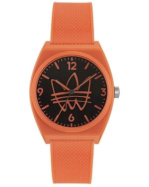 adidas Silikon quarz analoguhr - Orange