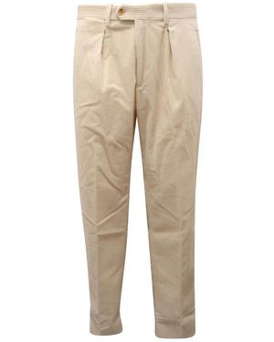 Etro Slim-Fit Trousers - Natural