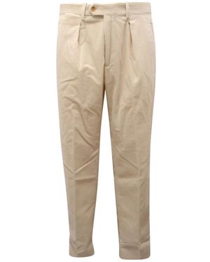 Etro Slim-Fit Trousers - Natural