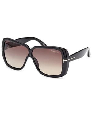 Tom Ford Authentische Marilyn Brille, Premium Qualität - Schwarz