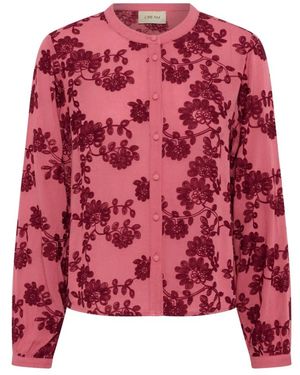 Cream Overhemden ,Roze ,Blouses & Shirts - Rood