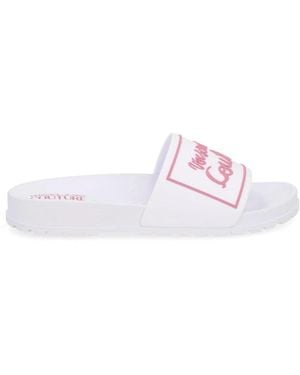 Versace Jeans Couture Logo Slides - Pink