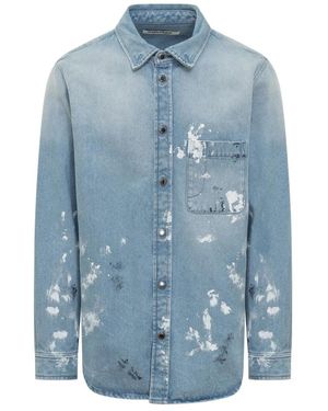 DARKPARK Denim Shirts - Blue