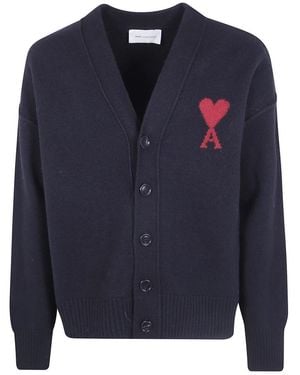 Ami Paris Cardigans - Blauw