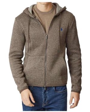 U.S. POLO ASSN. Zip-Throughs - Gris