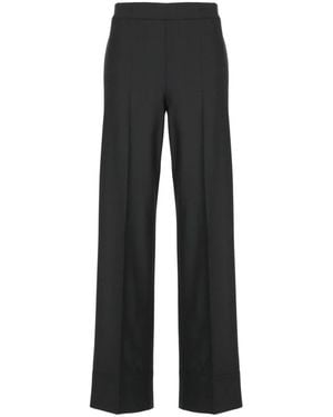 D.exterior Wide Trousers - Nero