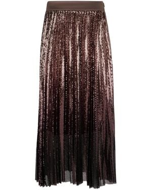 Peserico Midi Skirts - Brown