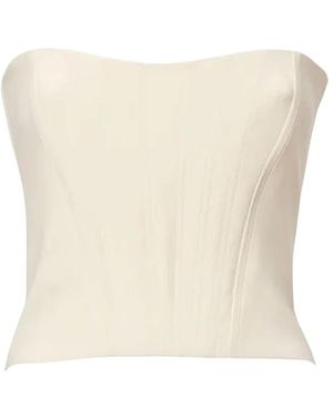Raquel Diniz Sleeveless Tops - Neutro