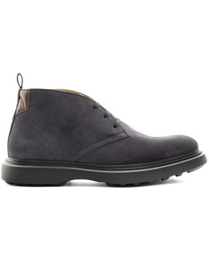 Ambitious Lace-Up Boots - Blu
