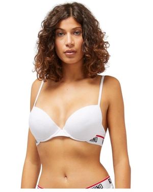 Moschino Ondergoed ,Wit ,Katoen Beha - Bruin