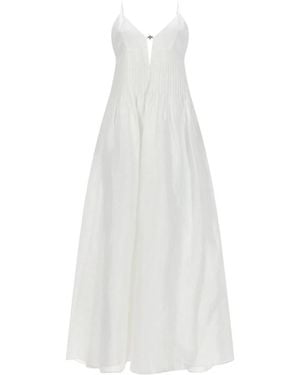 Tory Burch Kleedjes ,Wit ,Linnen Midi Jurk