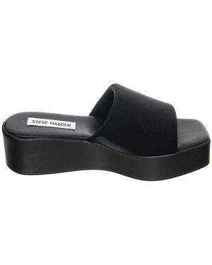 Steve Madden Wedge Sandale - Schwarz