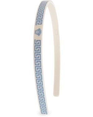 Versace Accessoires ,Wit ,Plex Hoofdband