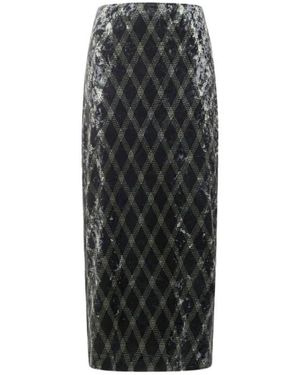 Pierre Louis Mascia Midi Skirts - Black