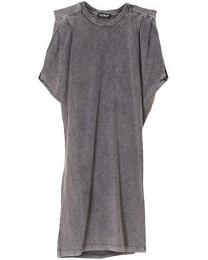 Dondup Short Dresses - Gris