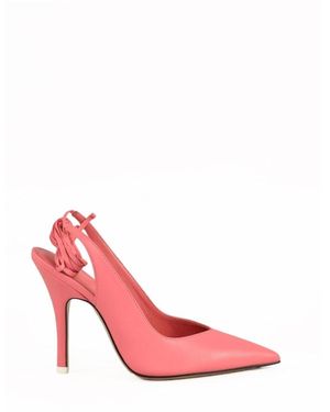 The Attico Sandalia De Cuero Con Suela De Goma, Mujer, Talla - Rosa