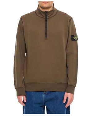 Stone Island Sweatshirts - Marrón