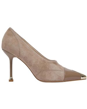 Liu Jo Schoenen ,Bruin ,Suède Demi 16 Pump - Grijs