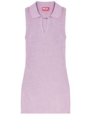DIESEL Kleedjes ,Paars ,Short Kleedjes
