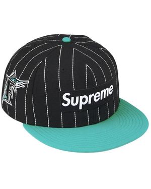Supreme Accessoires ,Zwart ,Caps - Groen