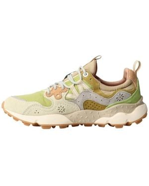 Flower Mountain Schoenen ,Groen ,Leer Yamano 3 - Metallic