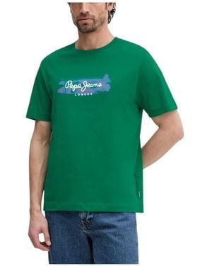 Pepe Jeans T-Shirts - Green
